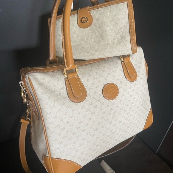 GUCCI BOSTON BAG & WALLET SET - Picture 10 of 10
